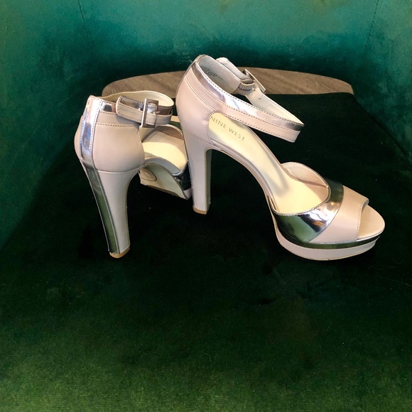 Nine West Cmon open toe platform heels - Picture 4 of 5